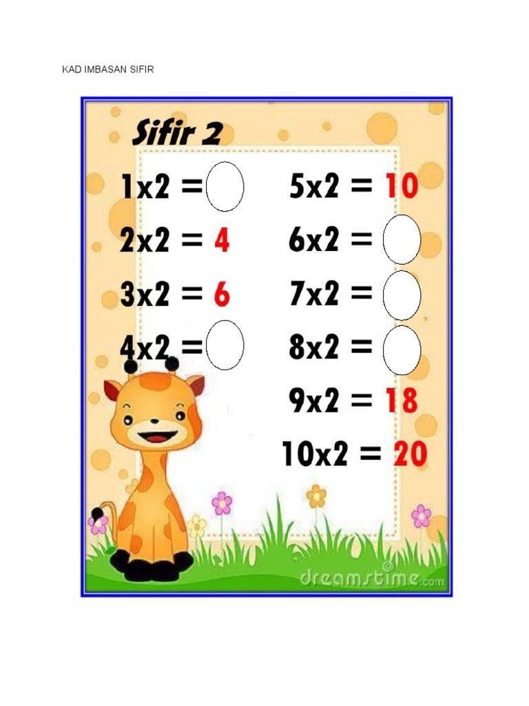 Kad Imbasan Sifir Pdf