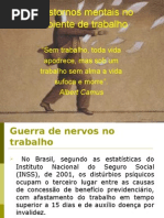 Guerra de nervos no trabalho