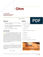 P1 Ley de Ohm