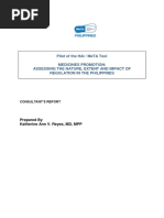 Medicines Promotion - Assessing The Nature, Extent and Impact of Regulation in The Philippines