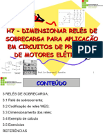 Aula 5 Acionamentos Eletricos H7 Reles Sobrecarga PDF