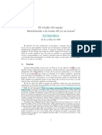 El Estadio Del Espejo. Introducción A La Teoría Del Yo en Lacan - Blasco, José María PDF