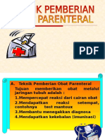 Teknik Pemberian Obat Parenteral