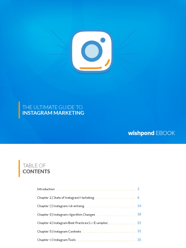 The Ultimate Guide To Instagram Marketing PDF Instagram Hashtag