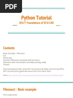 VLSI CAD Python Tutorial
