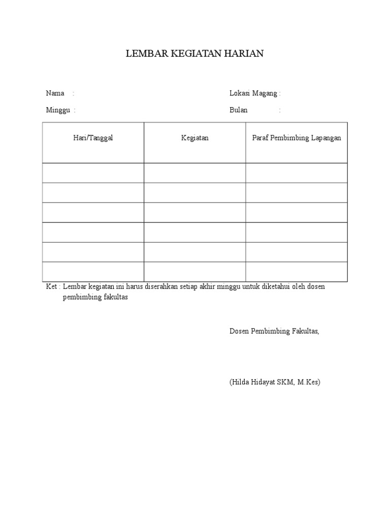Draft Magang | PDF | Griya & Taman | Seni