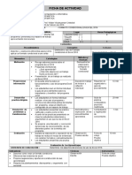 Ficha de Actividad