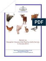 Kerala Slaughterhouses'Survey 2013