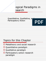 Chapter 03 (Methodological Paradigms in Social Research)