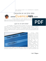 Creacion Sitios Web