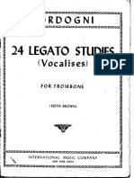 Bordogni - 24 legato studies (vocalises) - for Trombone - Keith Brown.pdf