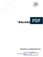 Informe 1 - Balanza