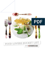 Food Lovers Bucket List