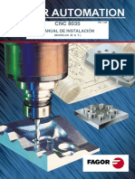 Manual Fagor 8035 Fresadora