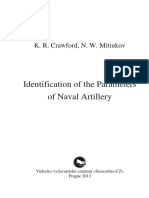 Identification of the Parameters of Naval Artillery