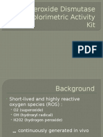 Superoxide Dismutase (SOD) Colorimetric Activity Kit