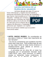 Evolución Histórica de La Hoteleria en El Salvador