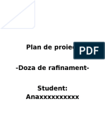 Plan de Proiect Managementul de Proiect