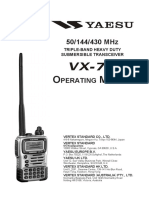 Yeasu VX 7R Manual