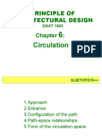 Principle of Architectural Design: Circulation