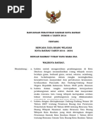 Download Perda RTRW Kota Baubau 2014 by Pangeran Kodok SN323167672 doc pdf