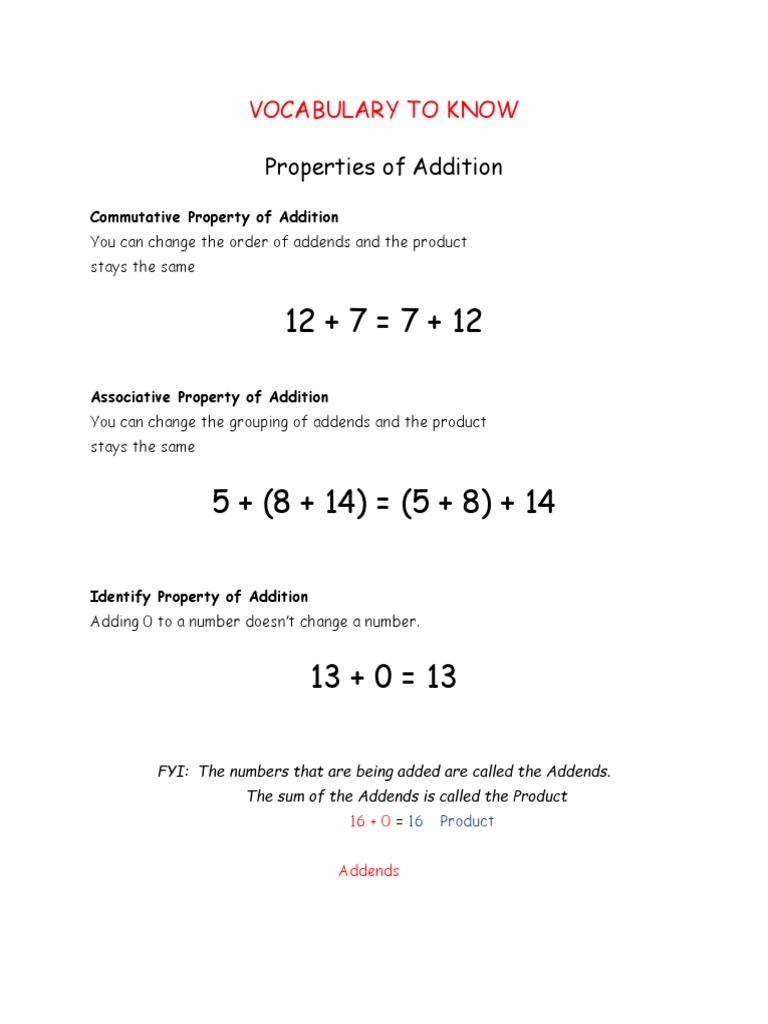Lesson 1 3 AlgebraProperties PDF