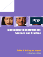 Mental Health Improvement: Evidence and Practice: Guide 4: Making An Impact