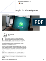 PPS Pediu Liberação Do WhatsApp Ao STF - JOTA