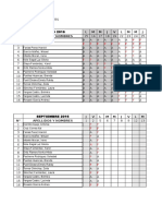 Lista de Asistencia 2016