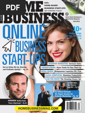 Home Business Magazine October 2016