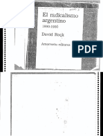 David Rock - El Radicalismo Argentino 1890-1930