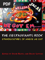 David Beriss, David Sutton the Restaurants Book- Ethnographies of Where We Eat