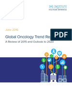 IMSH Institute Global Oncology Trend 2015 2020 Report