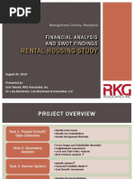 Rental Housing Study: Financial Analysis and Swot Findings