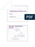 Design Phases Relationships