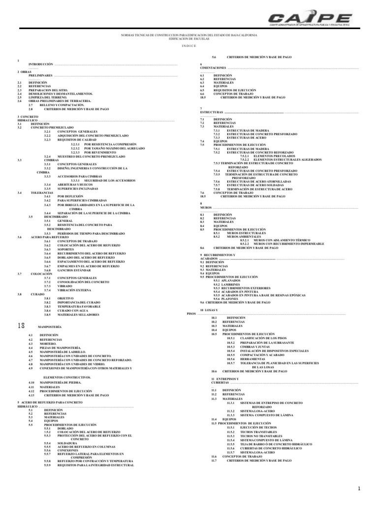 Normas de Construccion tijuana