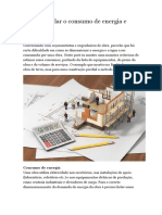 Como Calcular o Consumo de Energia e Água