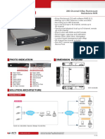 Photo Indication Dimension Diagram: 200-Channel 8-Bay Rackmount Standalone NVR