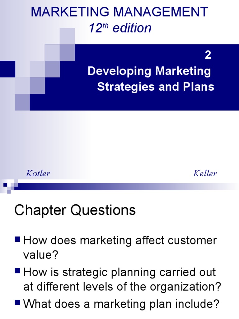 Marketing Management Strategies Overview | PDF | Marketing | Strategic ...