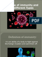 Overview of Immunity and Its Different Types