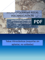 Microfotografias Rocas Volcanoclásticas