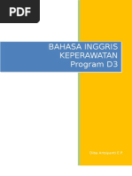 Download Modul 1 Bahasa Inggris Keperawatan d3 by Diba Artsiyanti Basar SN323211038 doc pdf