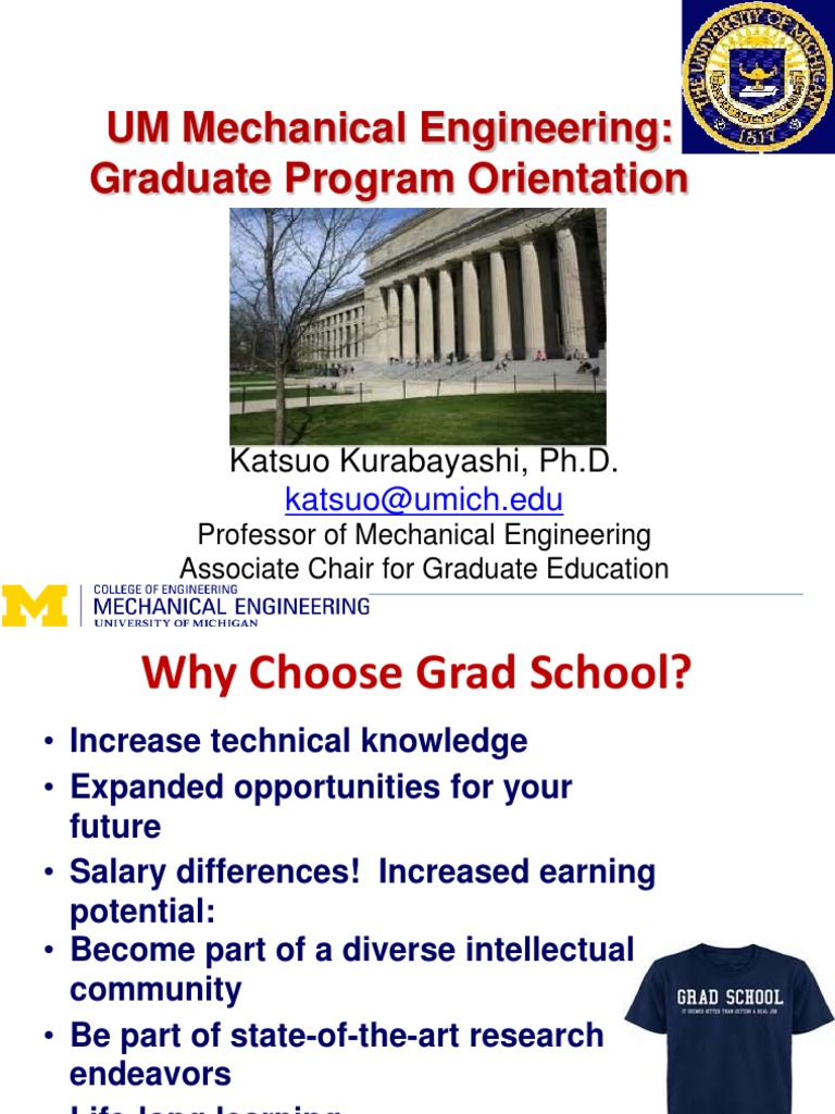 ME Grad Orientation PP Master | PDF | Doctor Of Philosophy | Graduate ...
