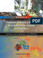 Memoria Curso Fertilidad de Suelos