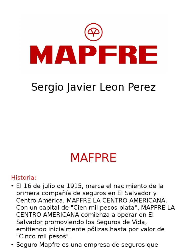 MAPFRE | Insurance | Insurance Policy