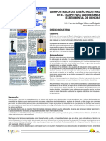 La Importancia Del Diseño Industrial en El Equipo para La Enseñanza Experimental de Ciencias