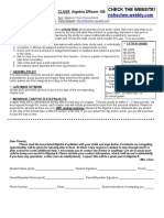 Alg 2 2016-2017 Course Syllabus