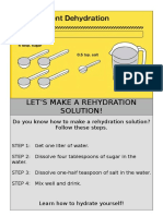 Let'S Make A Rehydration Solution!