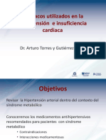 Farmacos Utilizados en La Hipertension e Insuficiencia Cardiaca