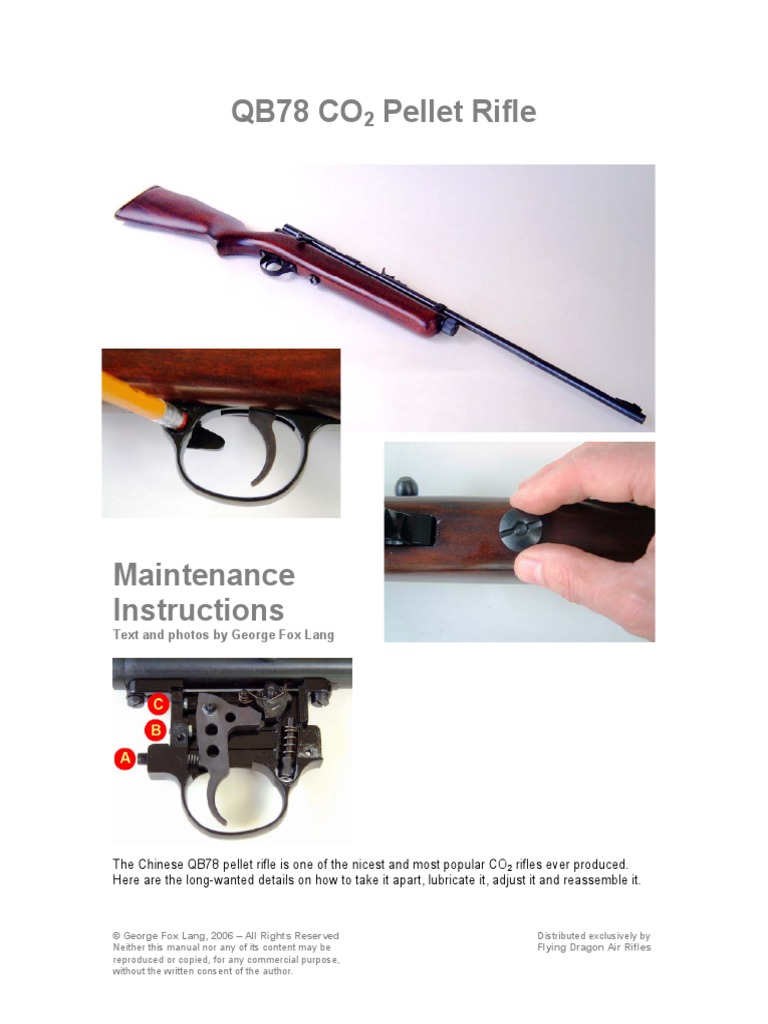 QB78 Disassembly | PDF | Gun Barrel | Screw